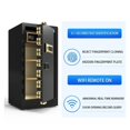 thumbnail image 3 of Stainless Steel Safe Box For Home And Office, Anti-theft Safe, Fingerprint, Password, Wall, Height 1.2m ,Portable Security Chest, 3 of 7