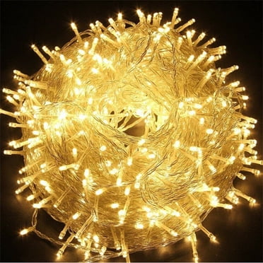 Agiferg - Guirlandes Lumineuses Féeriques 100 LED Sapin de Noël Mariage Xmas Décoration de Fête Extérieur