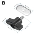 thumbnail image 4 of 6 Kit Track Mounting Bolts Nuts Stainless Steel Rail Tie Down Screws for Kayak, 4 of 6