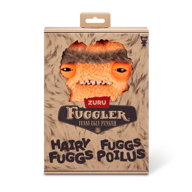 Fuggler Hairy Fuggs 9-inch S1 (Munch Munch - Mono - Orange) by