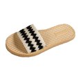 thumbnail image 1 of DXOUPM Sandales pour Femmes Sandales Plates Décontractées Pantoufles Polyvalentes pour Plage Chic Randonnée Vacances Voyage, 1 of 2