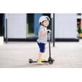 thumbnail image 2 of Rugged Racer Mini 3-Wheel Scooter With LED Lights in Black, 2 of 7