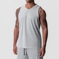 thumbnail image 2 of Timegard Tank Tops Men V Neck Breathable Sleeveless Loose Workout Tee Solid Color Athletic Shirts Top, 2 of 7