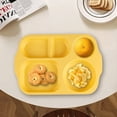 thumbnail image 5 of Avdolw 5-Section Wheat Straw Meal Plates,Thickened, Eco-Friendly Lunch Trays for Balanced Diet,Durable & Easy Clean Partition Tableware, 5 of 5