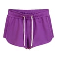 thumbnail image 1 of Timegard Plus Size Shorts for Women Sweatshorts Elastic Waisted Drawstring Athletic Workout Running Shorts, 1 of 7