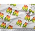 thumbnail image 2 of Soimoi Cotton Duck Fabric Branch & Colorful Parrot Bird Decor Fabric Printed Yard 42 Inch Wide, 2 of 3