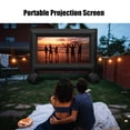 thumbnail image 3 of Costway 16FT Inflatable Movie Projector Screen Projection Outdoor Home Theater W/ Blower, 3 of 10