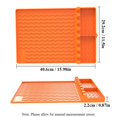 thumbnail image 3 of Classic Kitchen Accessories, Oven Silicone Side Rack Baking Tray Silicone Oven Tool Mat Silicone Dust Cleaning Mat BBQ Protective Mat For, 3 of 9