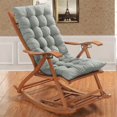 thumbnail image 2 of HLONK Clearance Rocking Chair Cushion  Rocker Chairs Replacement Cushions Set for Indoor  Water Resistant Extra Cozy Tufted Seat Pads and Non Slip High Back Pad with Ties for Outdoor, 2 of 8