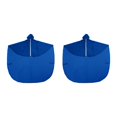 thumbnail image 1 of maskred 1/2/3 Imperméable Couche en PVC Cape de Pluie Respirante et Légère Poncho pour Fauteuil Roulant Bleu 2 Pcs, 1 of 1
