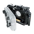 thumbnail image 1 of Riwcyla TG7 Camera Waterproof Case Housing Case for Action Camera Underwater 60m/195ft Diving Protective Case with 52mm Threaded Interface & 67mm Lens Adapter Compatible with Olympus TG,7 Camera, 1 of 6