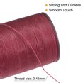 thumbnail image 4 of Unique Bargains Fil Ciré en Polyester Bordeaux, 175 Verges, 4 of 5
