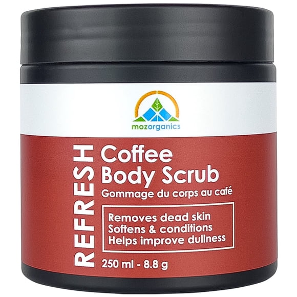 Coffee Body Scrub - Refresh Skin Exfoliation | Dead Skin Removal | Pore Cleansing & Skin Hydration (250g/8.8oz)
