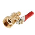 thumbnail image 4 of mmirethe Various Type Ball Valve Threaded Brass Ball Valve 16mm 8mm Red 1Set, 4 of 6