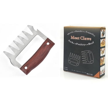 Râpe à Poulet, Manipulateur de Viande, Râpe Alimentaire en Acier Inoxydable, Bbq, Porc Étiré pour Râper, Remettre, Sculpter, Aliments