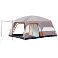 thumbnail image 1 of Luxury Tents For Camping Large Family Tent With Rooms 4-12 People Waterproof Two-Bedroom And One-living Room Design, 1 of 7