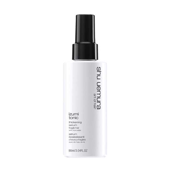 Shu Uemura Izumi Tonic Strengthening & Thickening Rice Water Hair Serum | Hydrates & Repairs Damaged Hair | Softens, Smooths, and Adds Shine | With J