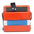 thumbnail image 4 of Children Accordion Musical Instrument Toy 2 Bass 7 Keys Infant Play Musical Ensemble Stage Plastic Colorful, 4 of 8