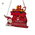thumbnail image 2 of Christmas Door Hanger Wide Application Convenient Exquisite  Wall Plaque with Lanyard for Home, 2 of 9