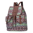 thumbnail image 1 of Backpack for Travel Ethnic Style Patterned Backpack Canvas Bag, Fashionable and Personalized Travel Strap Backpack Bag for Travel, 1 of 8