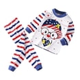 thumbnail image 1 of Hiiyo Pyjama à Manches Longues Mignon pour Tout-Petits Garçons, Ensemble de Détente et de Nuit, 2 Pcs, 3M-4T, 1 of 3