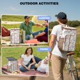 thumbnail image 2 of Summer Floral Pattern Cooler Bag - 20L Soft Cooler with Long-Lasting Insulation, Great for Beach and Camping, 2 of 5