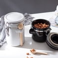 thumbnail image 2 of CUITING Coffee Canisters With Airtight Lids  Ceramic Containers With Lids  Cookie Jars With Lids Airtight Decorative-blue-650ml/23oz, 2 of 9