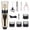B, variant on Rechargeable Low Noise Pet Grooming Clippers for Dogs Cats with 8 Comb Attachments Professional Hair Shaver Kit Quiet Operation Cordless Use