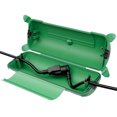 thumbnail image 1 of IP44 Outdoor Waterproof Box by Restmo, Weatherproof Extension Cord Cover, Safety Connection Seal for Outdoor Outlet, Electrical Plug, Holiday Decorations, LED Strip Light, Power Tool, Green, 1 of 7