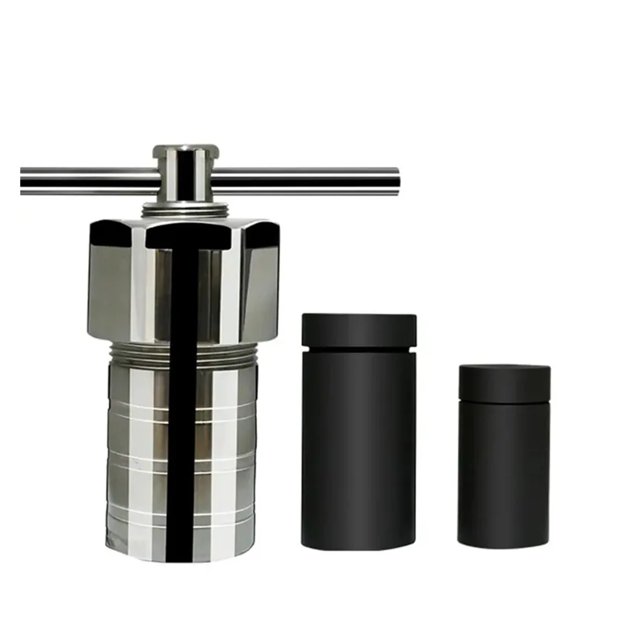 100ml PPL Lined Hydrothermal Synthesis Autoclave Reactor 3Mpa High Pressure Digestion Tank ,Wide Application