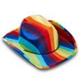 thumbnail image 2 of Rubies Chapeau de Cowboy Arc-en-Ciel, Taille Unique, 2 of 5