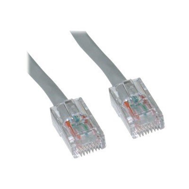 CableWholesale.com - Câble de Raccordement - RJ-45 (m) vers RJ-45 (m) - 3 Pi - UTP - CAT 5e - Torsadé - Gris