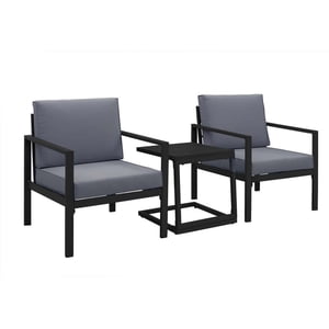Patioflare Sam Ensemble de clavardage en aluminium