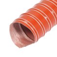 thumbnail image 4 of Unique Bargains 1pcs Universal Silicone Heat Resistant Exhaust Pipe Flexible Intake Hose Length 1m Red, 4 of 6