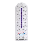 Reusable Silica Gel Dehumidifier Canister Compact Moisture Absorber with Color Indicator Beads for Wardrobe/Storage Box