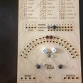 thumbnail image 4 of Baseball  Board Game Baseball  Board Game Wooden Marble Board Game Board, 4 of 8