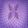 thumbnail image 1 of Ahgly Tapis d'Intérieur Lavable en Machine Carré Transitionnel Lilas Violet Vif, 6 Pieds Carré, 1 of 7