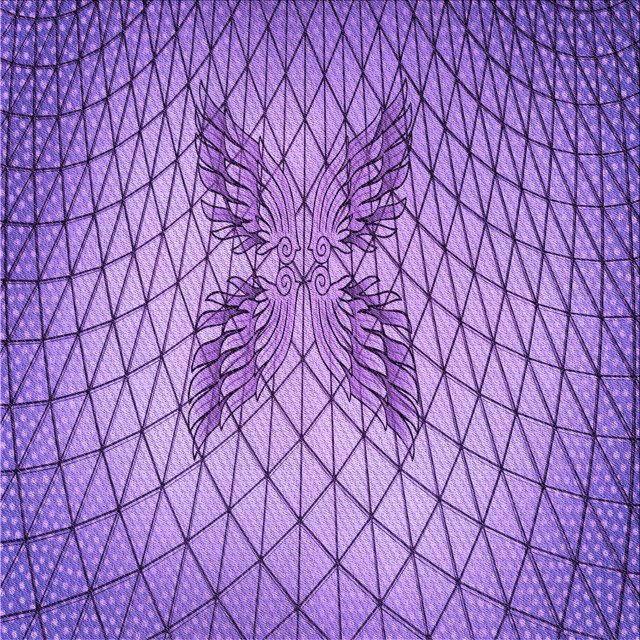 Ahgly Tapis d'Intérieur Lavable en Machine Carré Transitionnel Lilas Violet Vif, 6 Pieds Carré