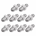 thumbnail image 2 of 10Pcs 304 Stainless Steel Straight Hydraulic Grease Fitting M8 x 1mm Thread, 2 of 10