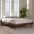 thumbnail image 2 of Baxton Studio Jacob Queen Platform Bed in Walnut Brown, 2 of 5