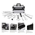 thumbnail image 4 of Drawer Box Aluminum Alloy Tool Box Shockproof Tool Case Household Toolbox File Hardware Part Storage Suitcase Multi-layer ,Easy to Use, 4 of 7