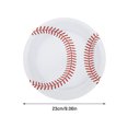 thumbnail image 2 of 24 Packs Baseball Plates 9 Inch And 7 Inch Round Baseball Themed Paper Plates Baseball Dinner Plates For Baseball Birthday Party Decor Supplies, 2 of 3