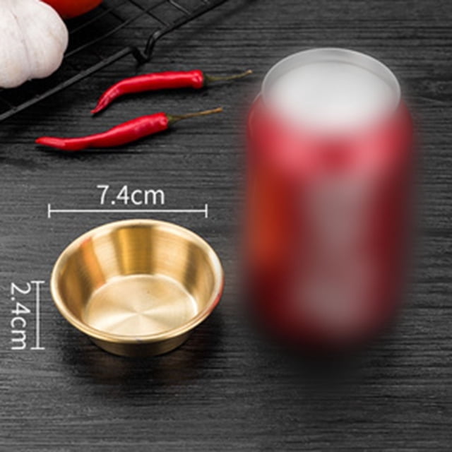 Bgsha Ramekin Baking Cups Small Sauce Cups Small Metal Cup Seasoning Dish