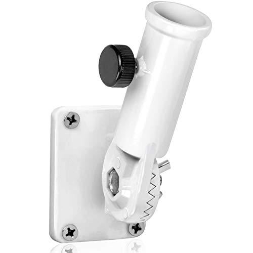 ANLEY Support de Mât de Drapeau Multi-Positions / Support de Montage avec Articles Rigides - en Alliage d'Aluminium - Solide et Antirouille - Diamètre Intérieur de 1 Pouces