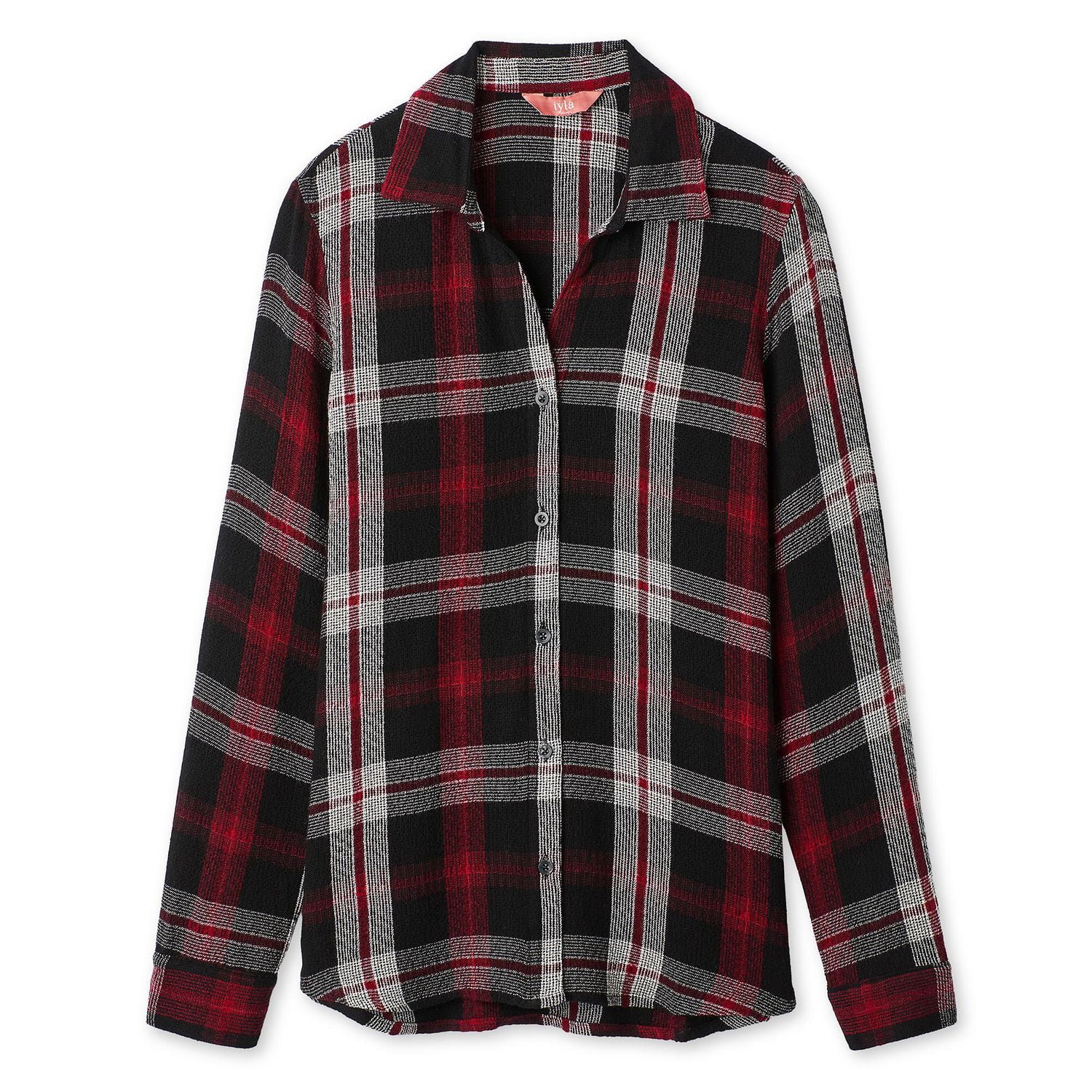 Iyla Women's Plaid Button-Up Shirt