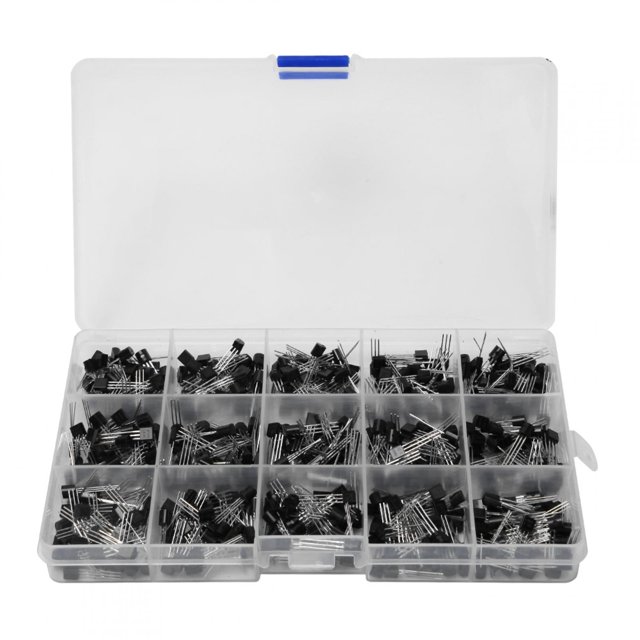 Kit de Transistor, Transistor à Usage Général, PNP 2N3906 Circuits Électroniques pour Loisirs Électronique Assortiment de Semi-Conducteurs