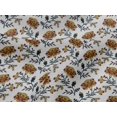 thumbnail image 4 of oneOone Viscose Jersey Fabric Leaves & Floral Block Print Fabric BTY 60 Inch Wide, 4 of 4
