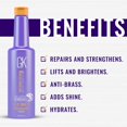 thumbnail image 2 of Shampooing Silver Bombshell par Global Keratin pour Unisexe - Shampooing 9,5 oz, 2 of 2