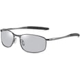 thumbnail image 1 of FEISEDY Classic Polarized Photochromic Sunglasses Driving Photosensitive Glasses B2444, 1 of 5