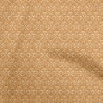 thumbnail image 1 of oneOone Cotton Cambric Mustard Yellow Fabric Asian Ikat Sewing Material Print Fabric By The Yard 42 Inch Wide, 1 of 4